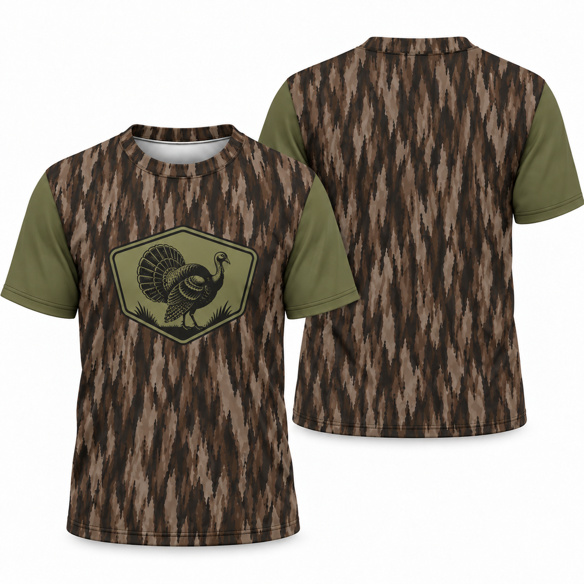 Wild Turkey Hunting Tactical Camouflage All Over Print