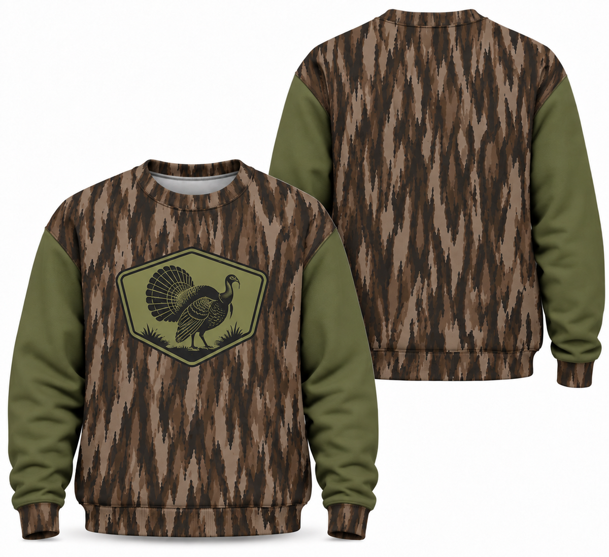 Wild Turkey Hunting Tactical Camouflage All Over Print