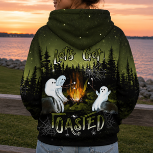 Let's Get Toasted Dark Forest All Over Print Shirt