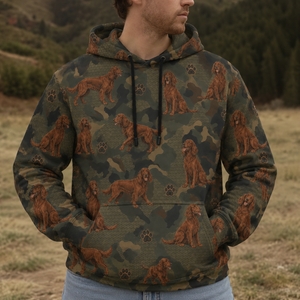 Irish Setter Camouflage All Over Print