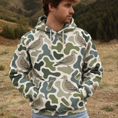 Dove Camouflage Hunting Funny Pattern All Over Print