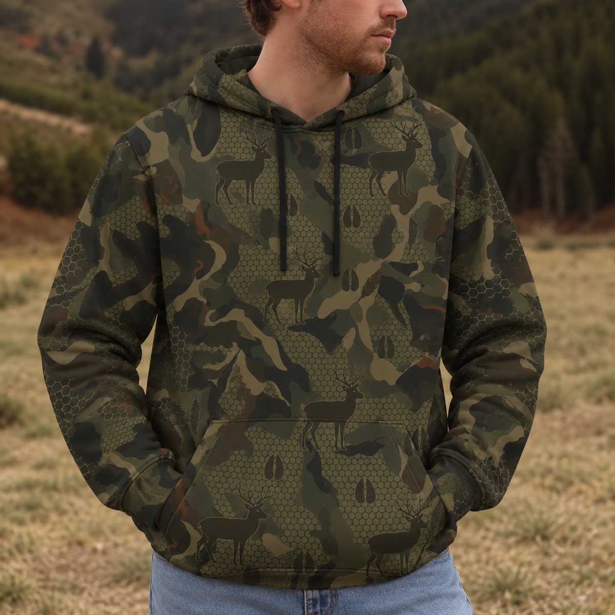 Deer Hunting All Over Print