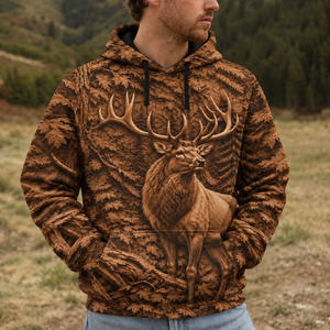 3D Elk Forest All Over Print