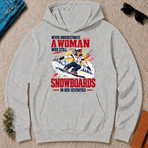 A Woman Still Snowboards In Her 70s - ash - HS2D-Ash