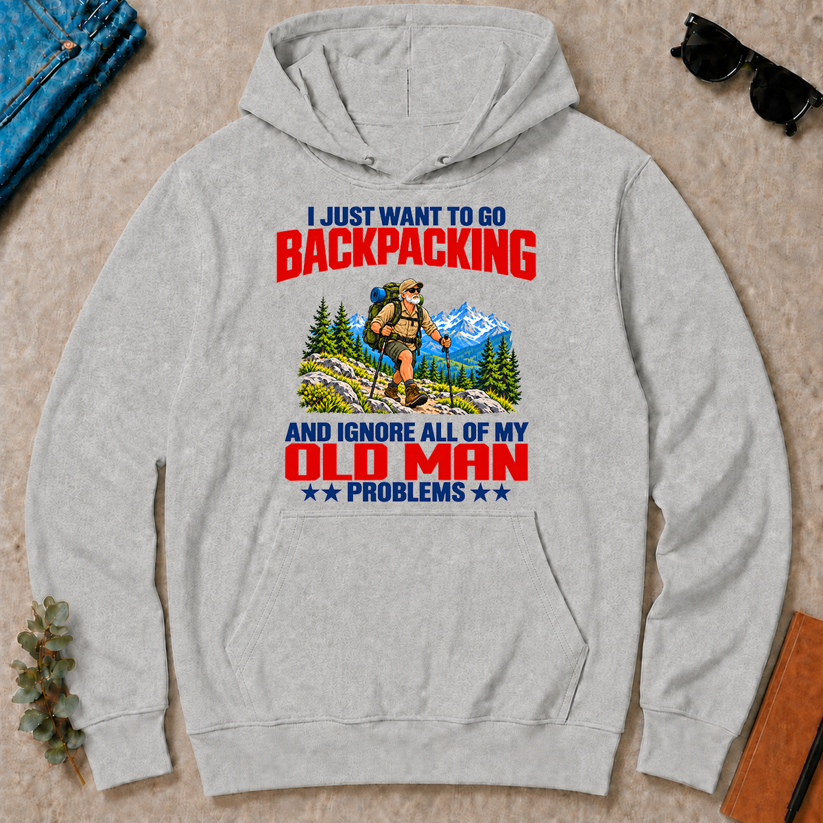 I Just Want To Go Backpacking - ash - HS2D-Ash