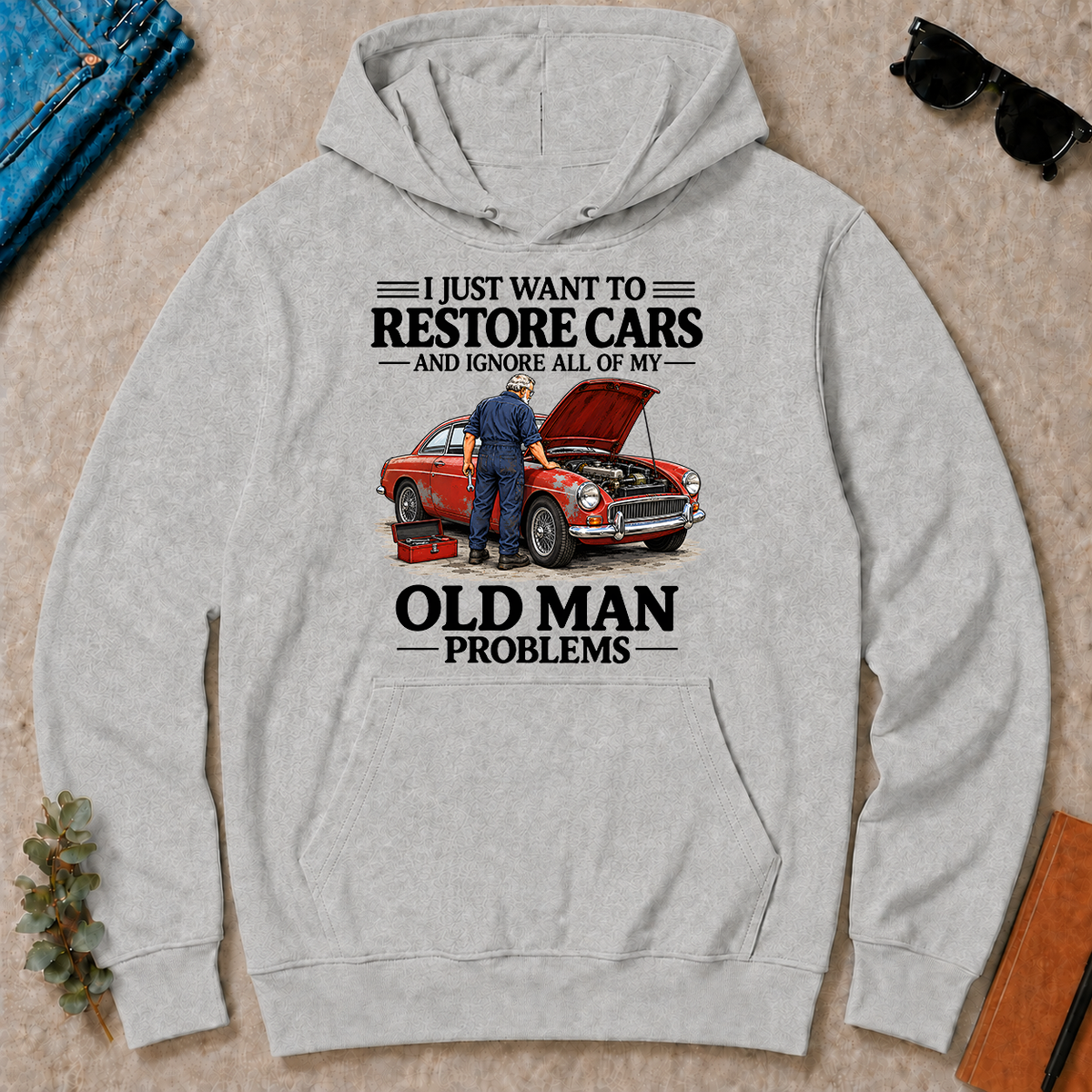 I Just Want To Restore Cars - ash - HS2D-Ash