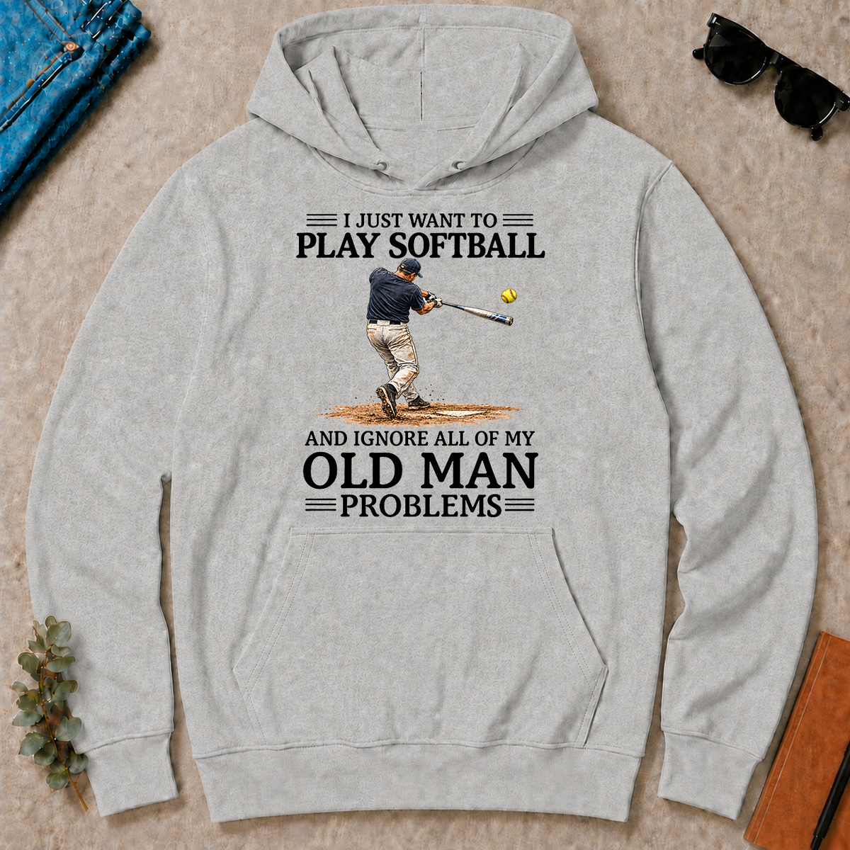 I Just Want To Play Softball - ash - HS2D-Ash