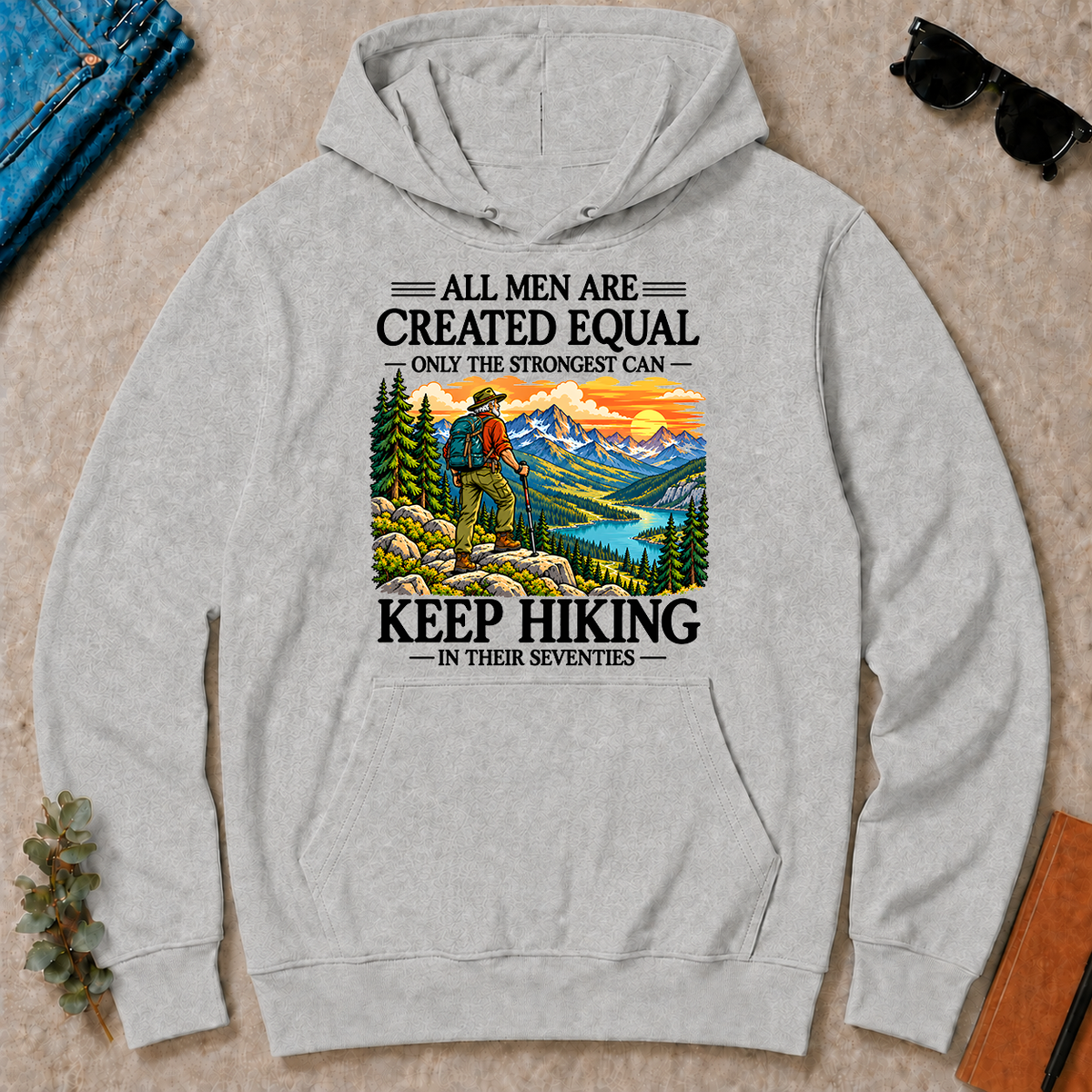 Only The Strongest Can Keep Hiking In Their 70s - ash - HS2D-Ash