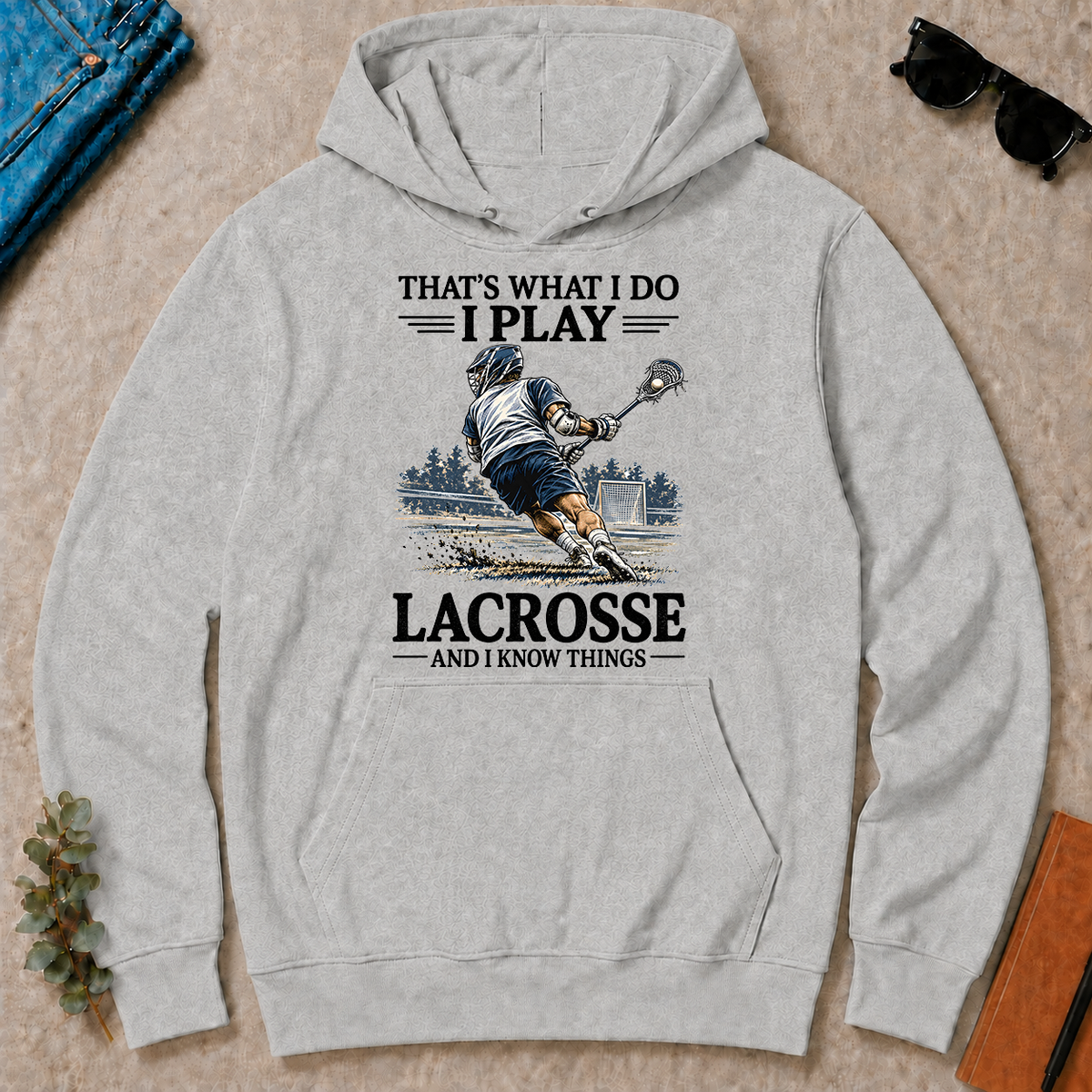 I Play Lacrosse And I Know Things - ash - HS2D-Ash