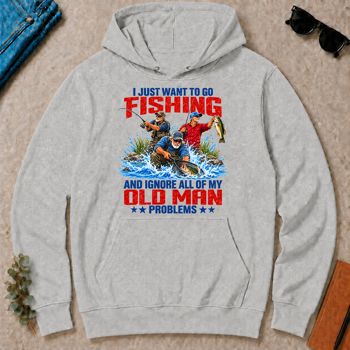 I Just Want To Go Fishing - ash - HS2D-Ash
