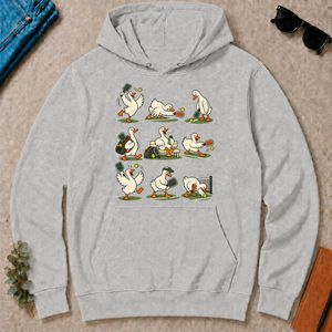 Funny Ducks Playing Pickleball - ash - HS2D-Ash