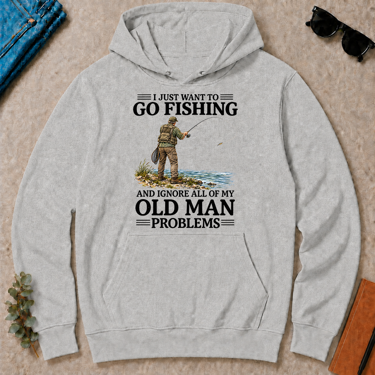 I Just Want To Go Fishing - ash - HS2D-Ash