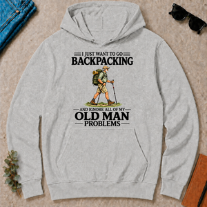 I Just Want To Go Backpacking Vintage - ash - HS2D-Ash