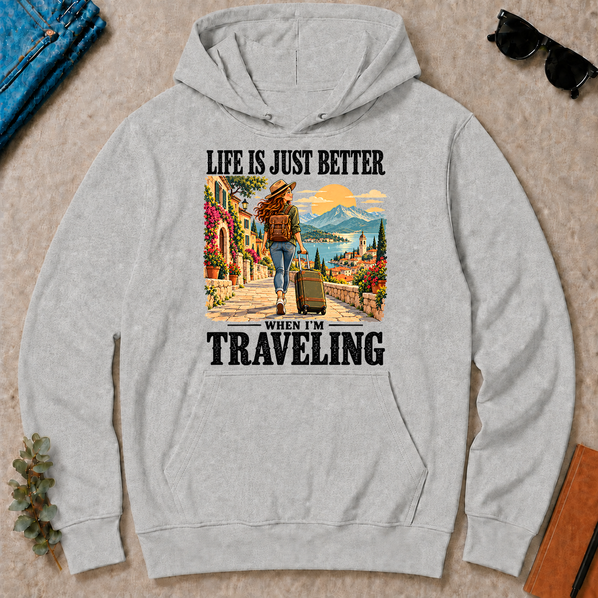 Life Is Just Better When I'm Traveling - ash - HS2D-Ash
