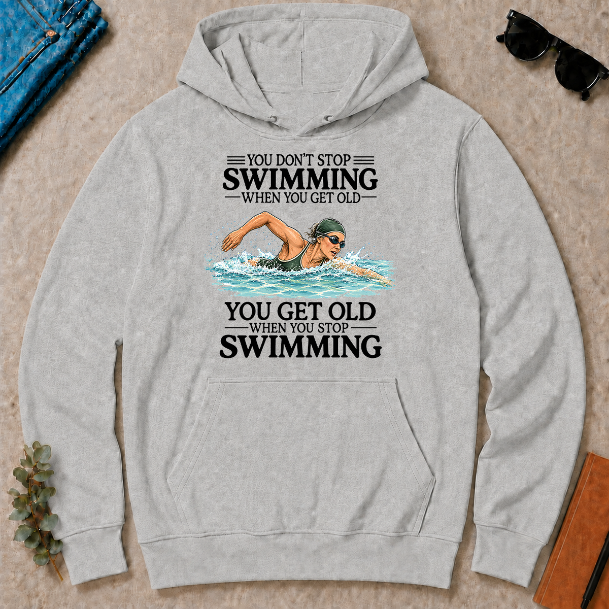 Don't Stop Swimming - ash - HS2D-Ash