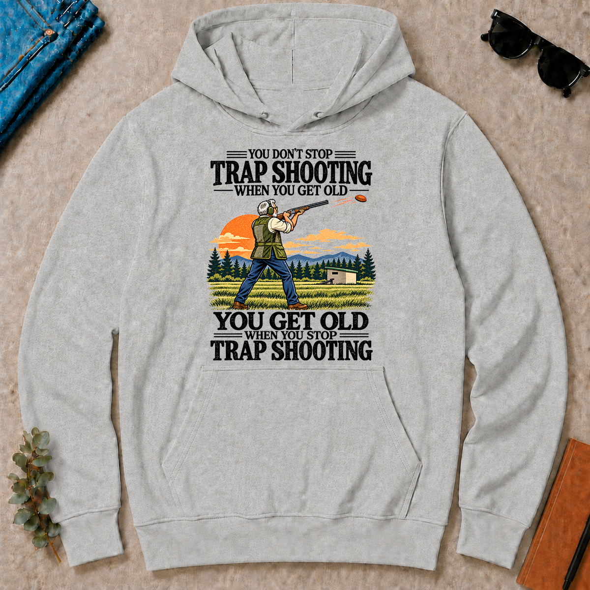 You Don't Stop Trap Shooting When You Get Old - ash - HS2D-Ash