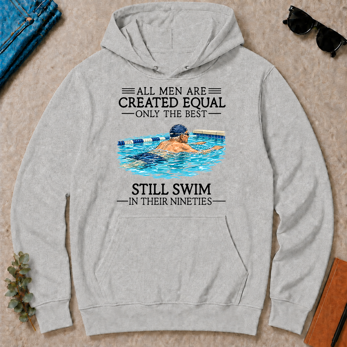 All Men Are Created Equal Only The Best Still Swim 90 - ash - HS2D-Ash