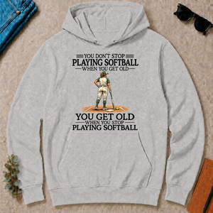 Don't Stop Playing Softball - ash - HS2D-Ash