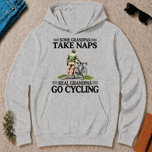Real Grandpas Go Cycling Vintage - ash - HS2D-Ash