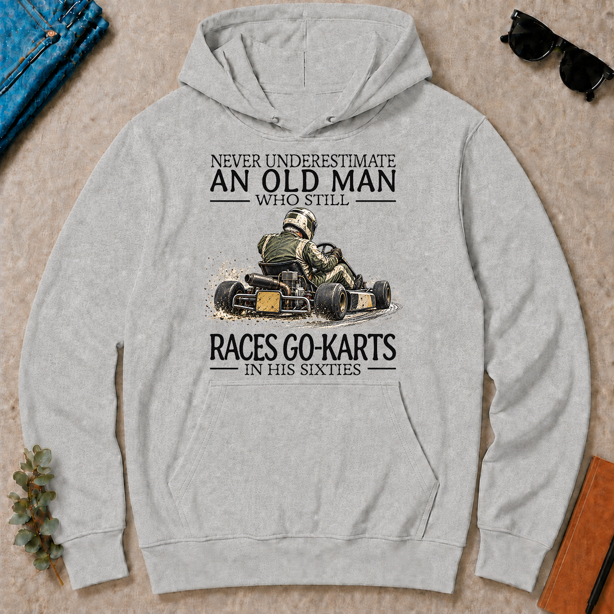 An Old Man Who Still Races Go-Karts In His Sixties - ash - HS2D-Ash