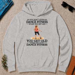 Don't Stop Dance Fitness Woman - ash - HS2D-Ash