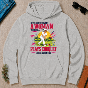 A Woman Still Plays Croquet In Her 70s - ash - HS2D-Ash