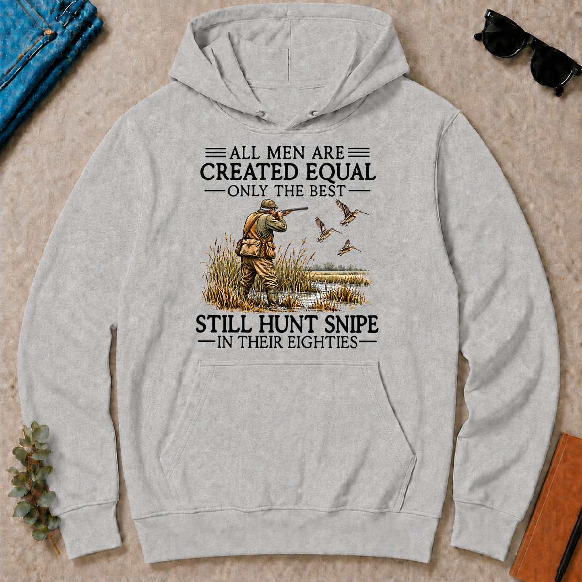 All Men Are Created Equal Snipe Hunting 80s - ash - HS2D-Ash