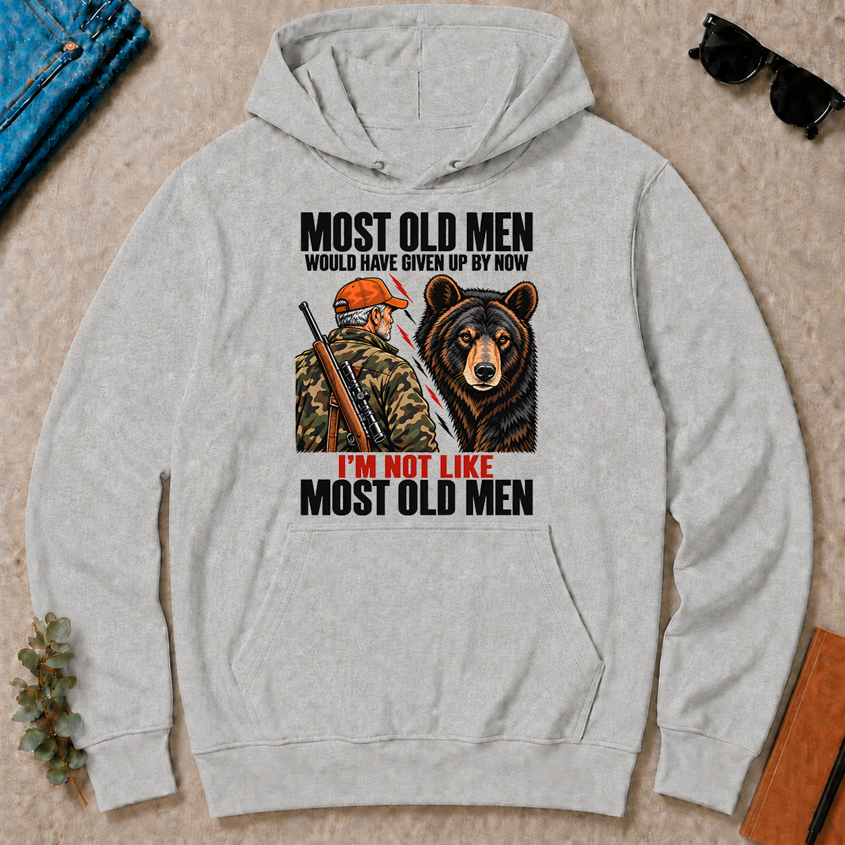 Bear Hunting Most Old Men Would Have Given Up By Now - ash - HS2D-Ash