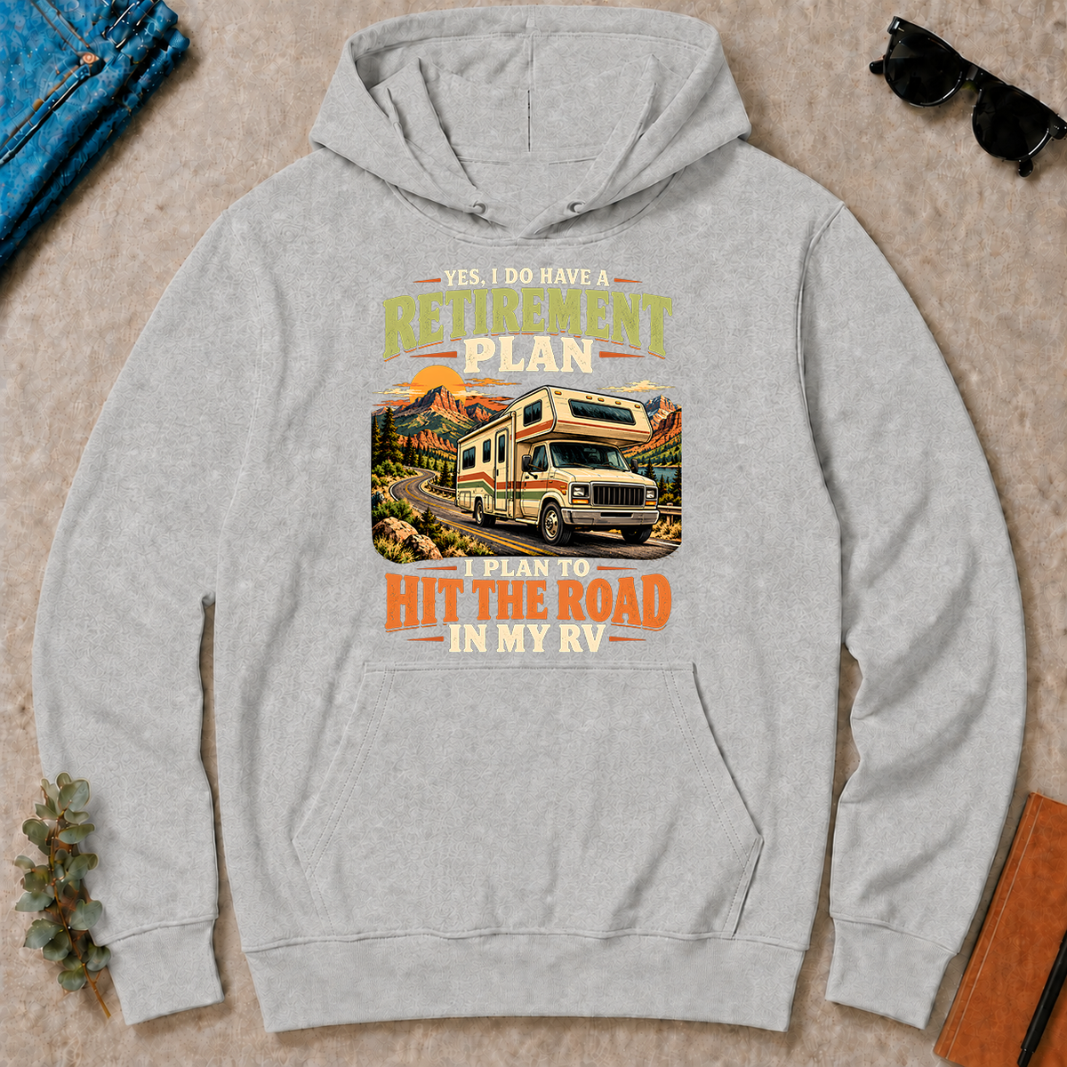 I Plan To Hit The Road In My RV - ash - HS2D-Ash