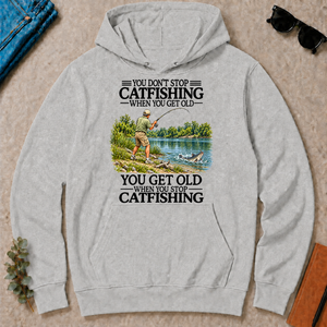 Don't Stop Cat Fishing Vintage - ash - HS2D-Ash