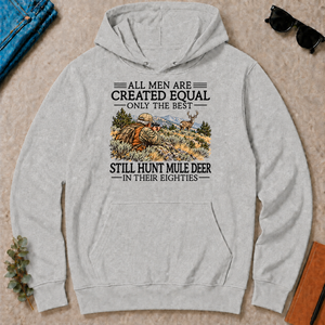 All Men Are Created Equal Mule Deer Hunting 80s - ash - HS2D-Ash