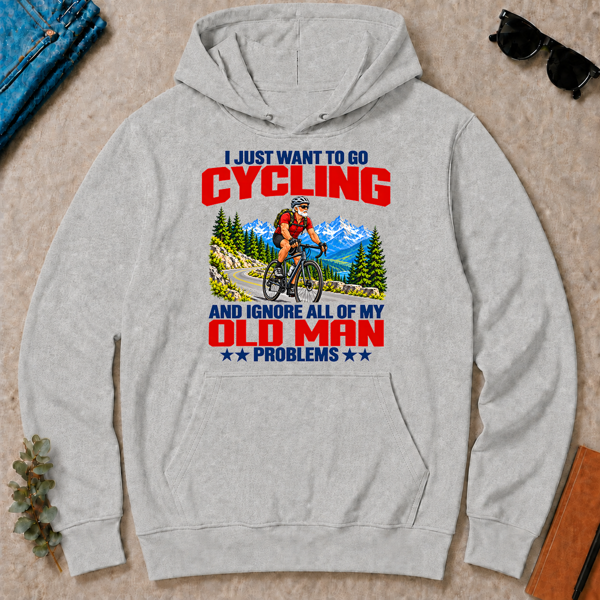 I Just Want To Go Cycling - ash - HS2D-Ash
