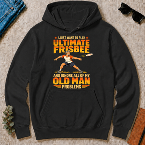 I Just Want To Play Ultimate Frisbee - black - HS2D-Black