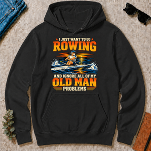 I Just Want To Go Rowing - black - HS2D-Black
