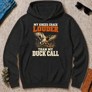 My Knees Crack Louder Than My Duck Call - black - HS2D-Black
