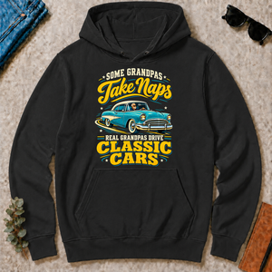 Grandpas Drive Classic Cars - black - HS2D-Black