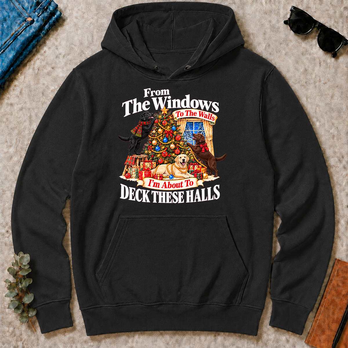 From the Windows to the Walls Labrador Retriever - black - HS2D-Black