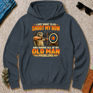 I Just Want To Go Shoot My Bow - dark-heather - HS2D-DarkHeather
