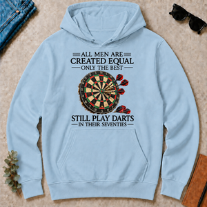 Still Play Darts In 70s - light-blue - HS2D-LightBlue