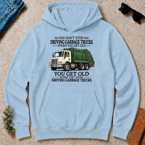 Don't Stop Driving Garbage Trucks - light-blue - HS2D-LightBlue