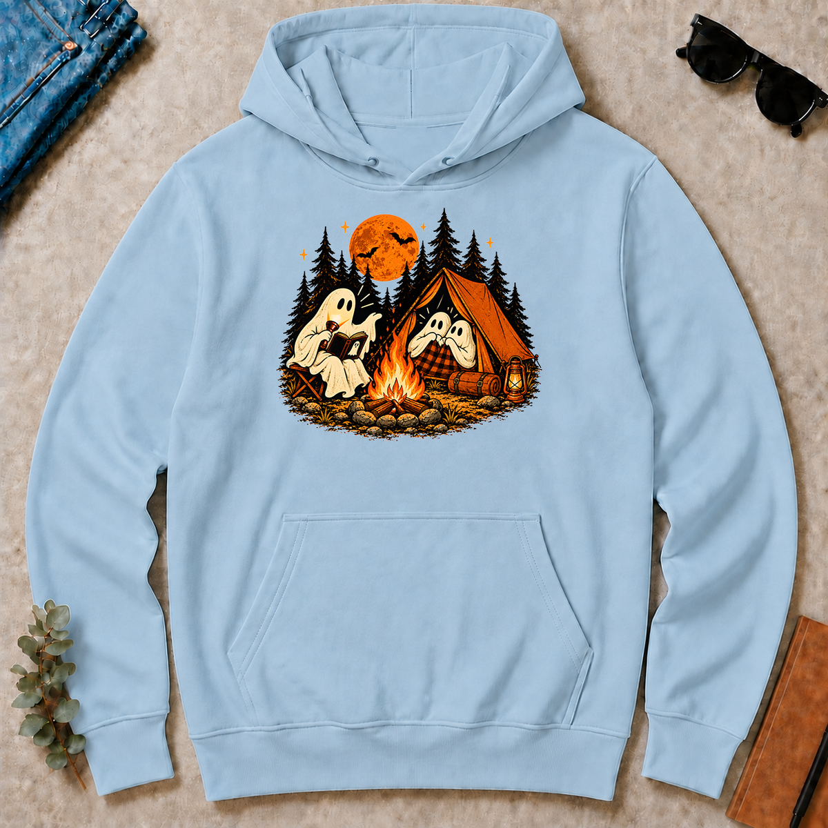 Ghost Stories by the Campfire - light-blue - HS2D-LightBlue