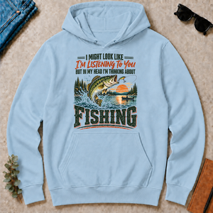 I'm Thinking About Fishing - light-blue - HS2D-LightBlue