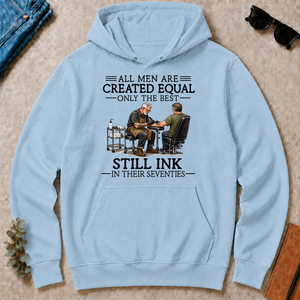 All Men Are Created Equal Only The Best Still Ink 70s - light-blue - HS2D-LightBlue