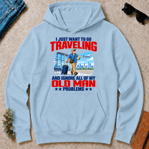 I Just Want To Go Traveling - light-blue - HS2D-LightBlue