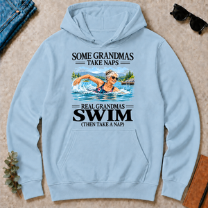 Real Grandmas Swim - light-blue - HS2D-LightBlue