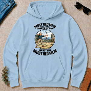 Archery Most Old Men Would Have Given Up By Now - light-blue - HS2D-LightBlue