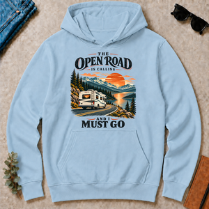 Traveling The Open Road Is Calling And I Must Go - light-blue - HS2D-LightBlue