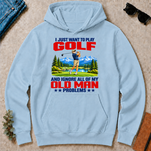 I Just Want To Play Golf - light-blue - HS2D-LightBlue