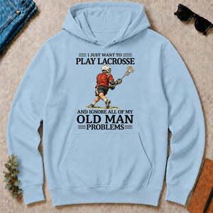 I Just Want To Play Lacrosse - light-blue - HS2D-LightBlue