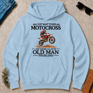 I Just Want To Motocross - light-blue - HS2D-LightBlue